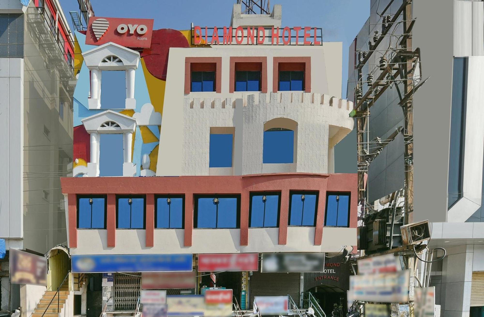Collection O Diamond And Residences Indore Exterior foto